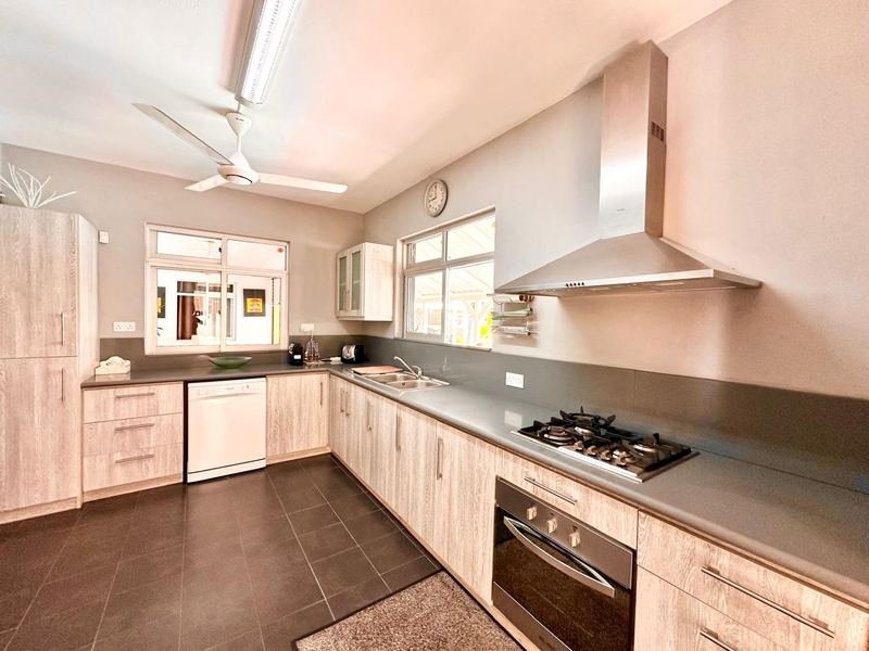 Modern fully equipped kitchen