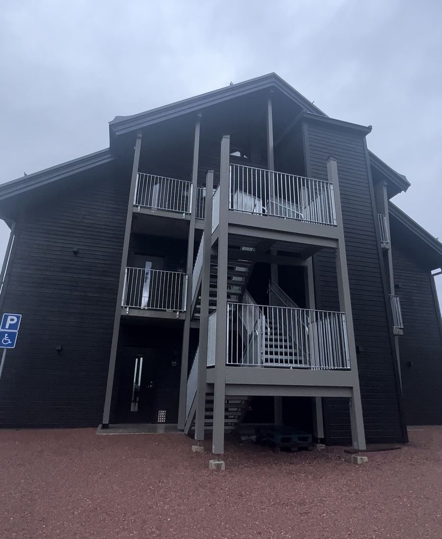 Idrefjäll chalet exterior building